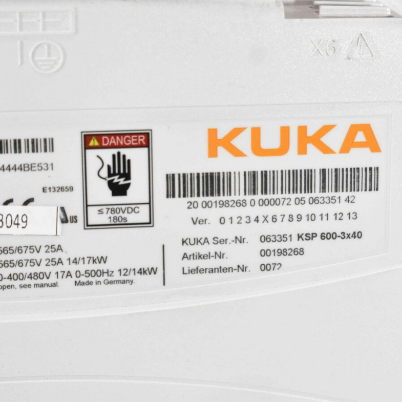 KSP 600-3X40 Kuka robot servo drive