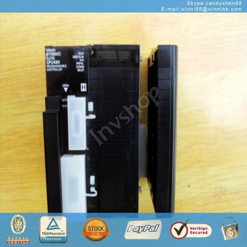 CJ1G-CPU43H PLC Used for OMRON 60 days warranty
