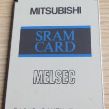SRAM Memory Card 512KB USED Q1MEM-512SE Mitsubishi PLC
