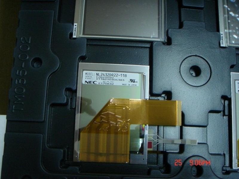 3,5 zoll lcd tft panel module nec vorbei × 320 qvga 240 (rgb) entschließung nl2432dr22-11b