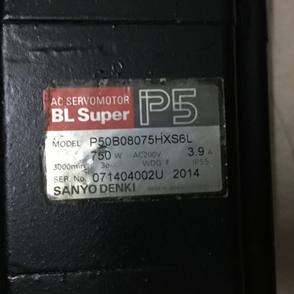 P50B08075HXS6L Sanyo servo motor New and Original