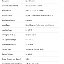 6ES72231PL220XA0 Siemens PLC module