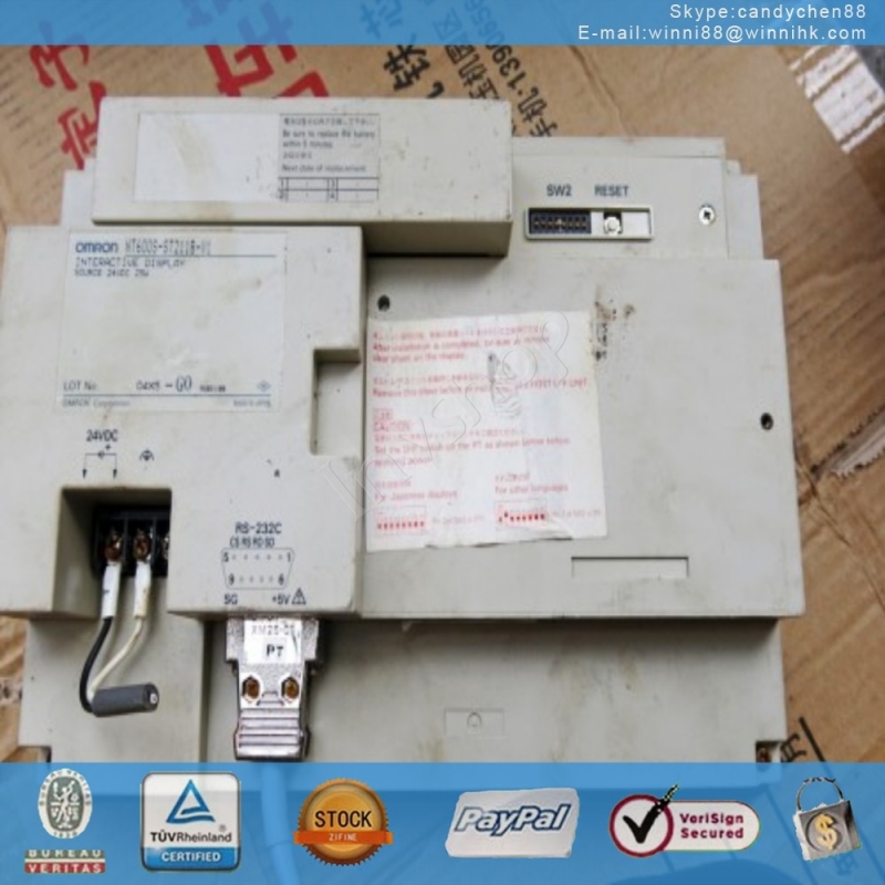 Gebrauchte NT600S-ST211B-V1 Touchscreen für OMRON 60 Tage Garantie