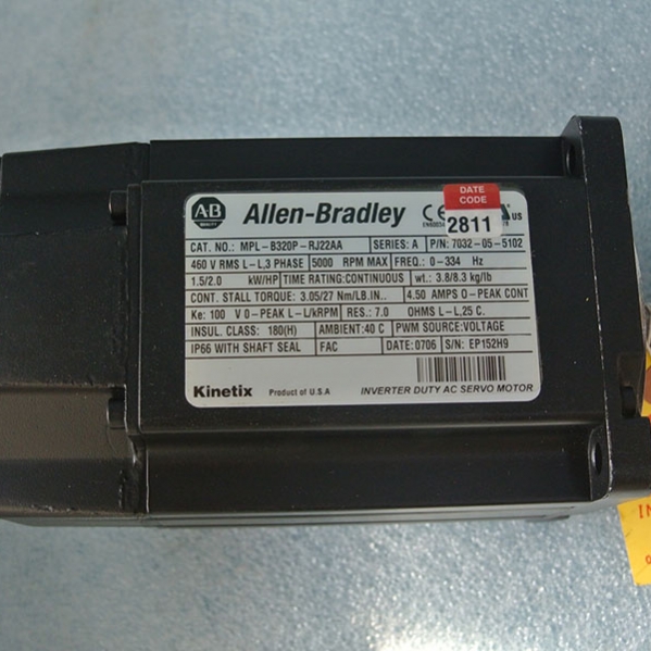MPL-B-320P-RJ22AA Allen Bradley Mechatronics New and Original