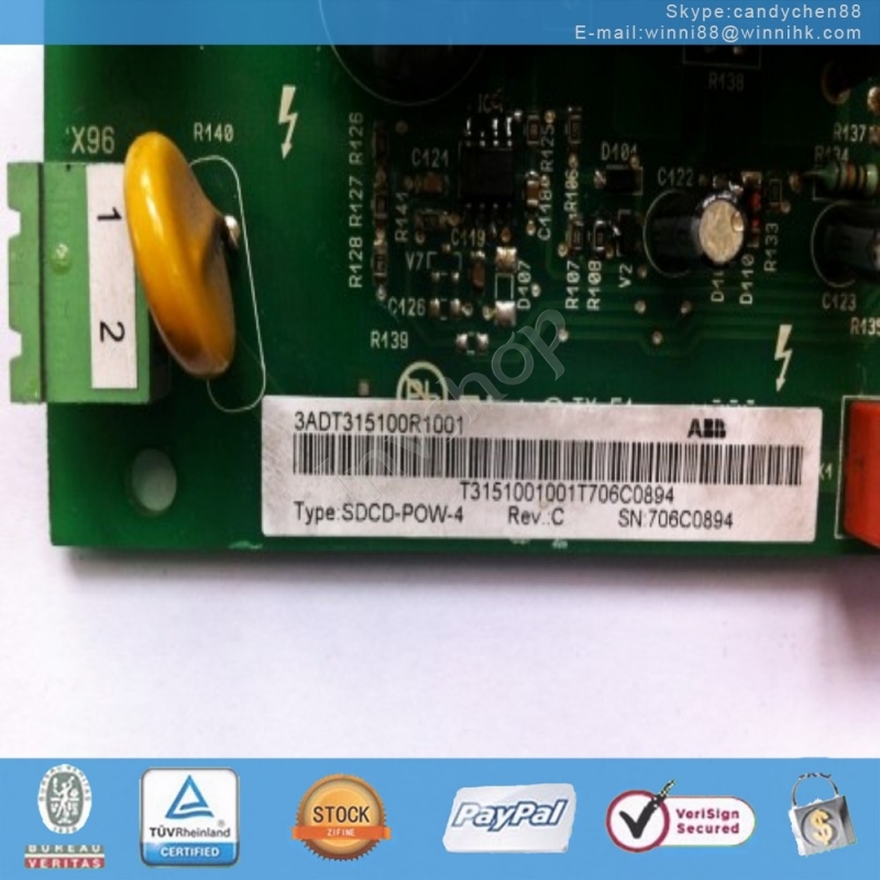 for ABB Used SDCD-POW-4 power board 60 days warranty