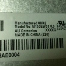 M150EW01 V.0 AUO 15inch LCD Display New