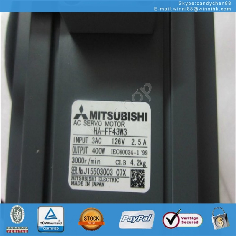 MR-J2-40A + HA-FF43 Used for Mitsubishi 60 days warranty