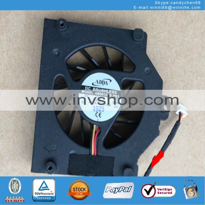 NeUe ab0612ub-pb3 fan dc12v 0.35A 3pin