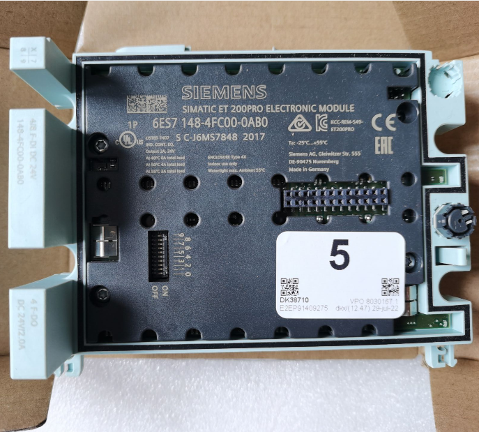 6ES7 148-4FC00-0AB0 Original Siemens ET200PR0 electronic module