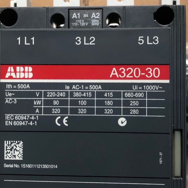 ABB A320-30/Ith=500A/ Spule 110V/50Hz Neu und Original