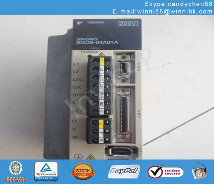 1PC USED SGDS-04A01A Yaskawa servo drive