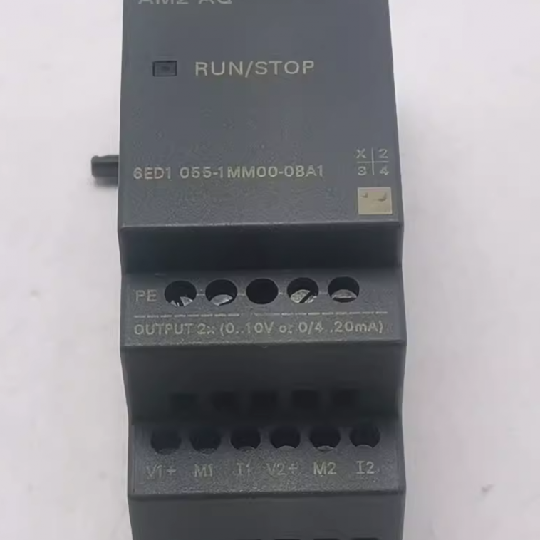 am2 aq expansion.pu: neue 6ed1055-1mm00-0ba1 siemens - logo!dc 24v, 0 / 4-20ma 2aq, 0-10v