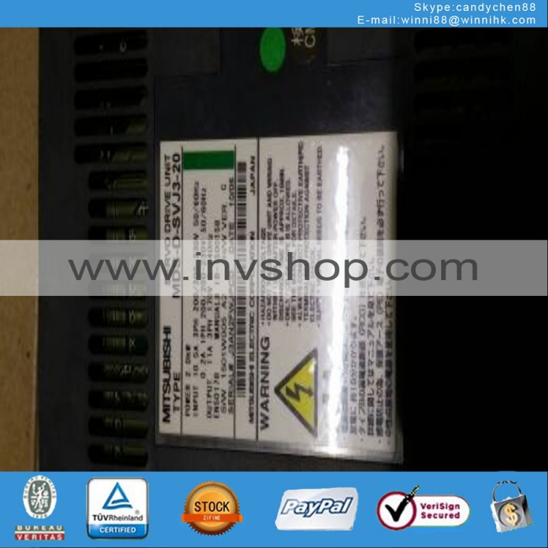Der neue Mitsubishi mds-d-svj3-20 servo - verstÃ¤rker.
