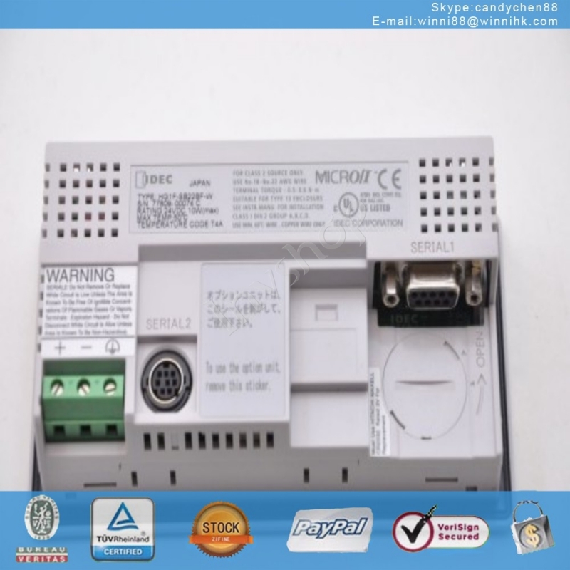 Touch screen IDEC HG1F-SB22BF-S HG1F-SB22BF-W