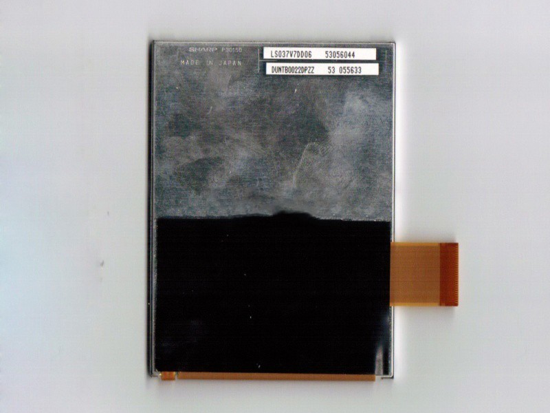 3.7 Inch Sharp Backlight LCD Panel Parallel Outline	65×90 mm LS037V7DD06