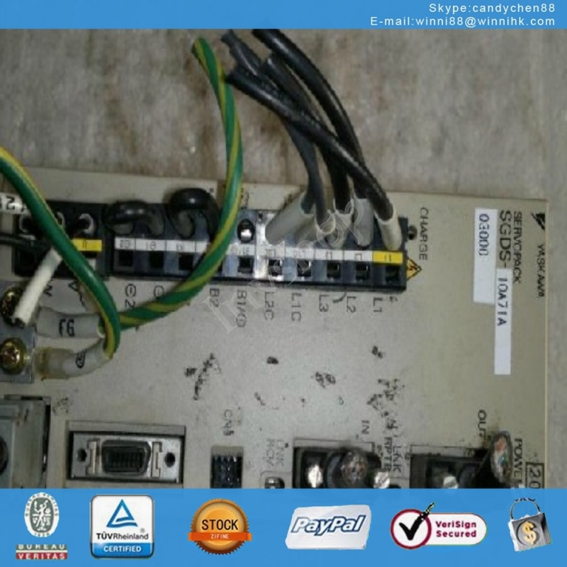 servo drive SGDS-10A71A Used for Yaskawa 60 days warranty