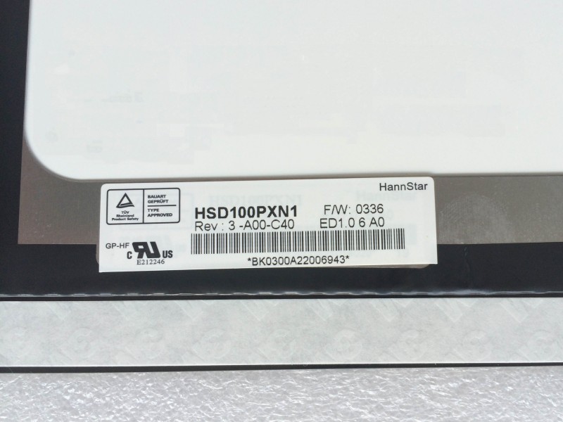 hsd100pxn1-a00-c40 10 zentimeter hannstar industriellen lcd - displays 60hz häufigkeit