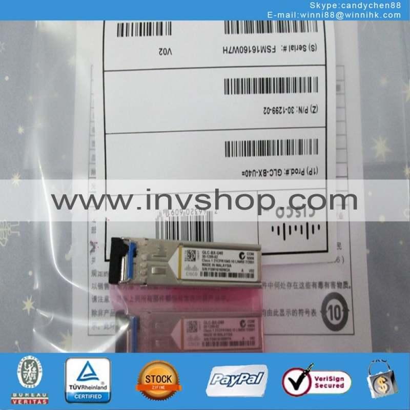 40 mo0p78 Siegel und Cisco glc-bx-u40 neUe glc-bx-d40 modul SFP 1.25G lc 60 Tage