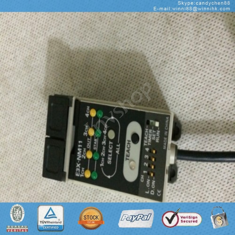 New E3X-NM11 OMRON Optical Fiber Amplifier