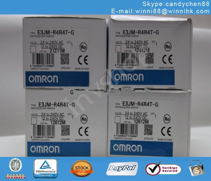 neue e3jm-r4r4t-g omron wechseln in kasten plc optoelektronische