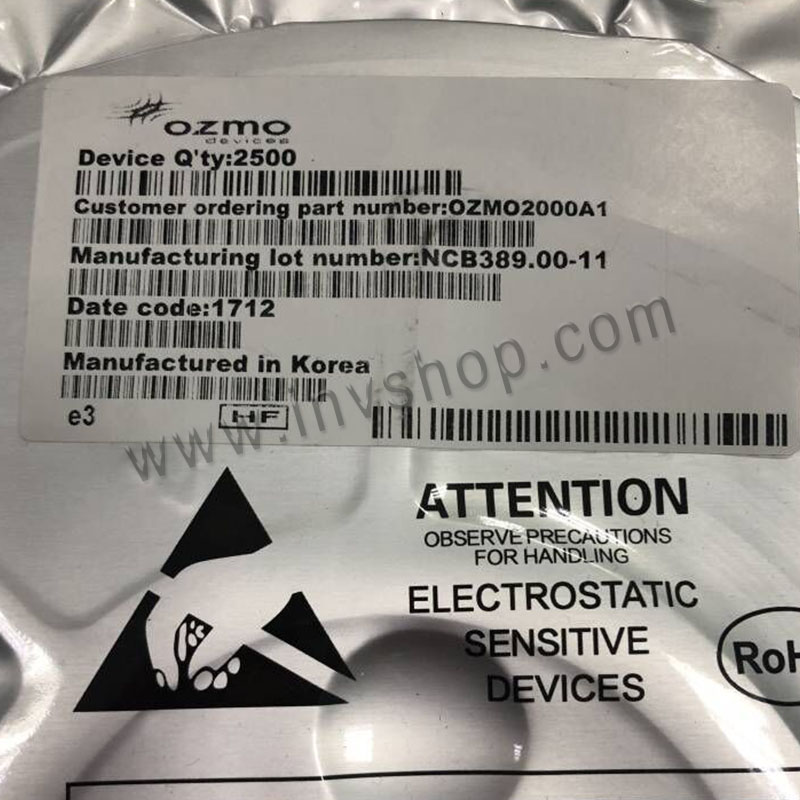 IC OZMO2000A1 NEW AND ORIGINAL ONE REEL 2500/REEL
