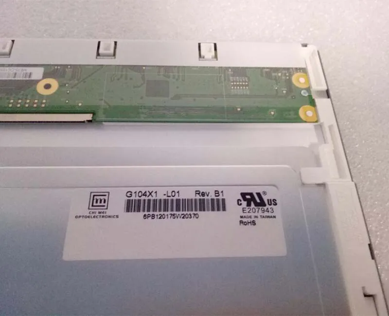 30 pins LVDS 10.4 inch 1024*768 lcd display modules G104X1-L01