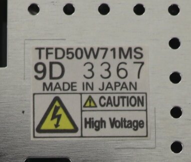 TFD50W71MS LCD-Flüssigkristallanzeige
