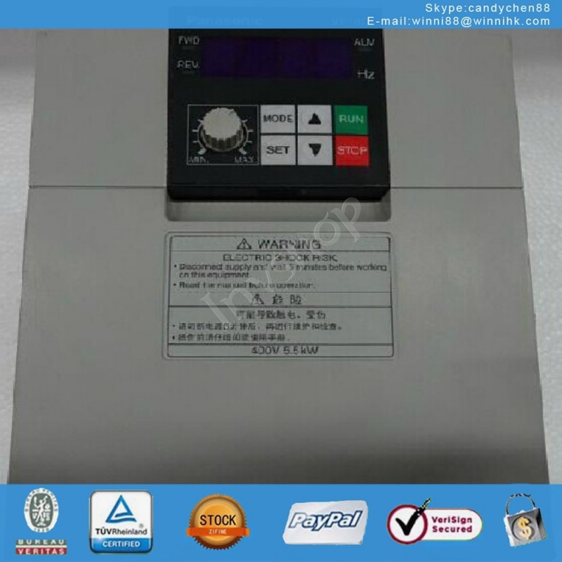 New VF100 AVF100-0554 380V 5.5KW Inverter