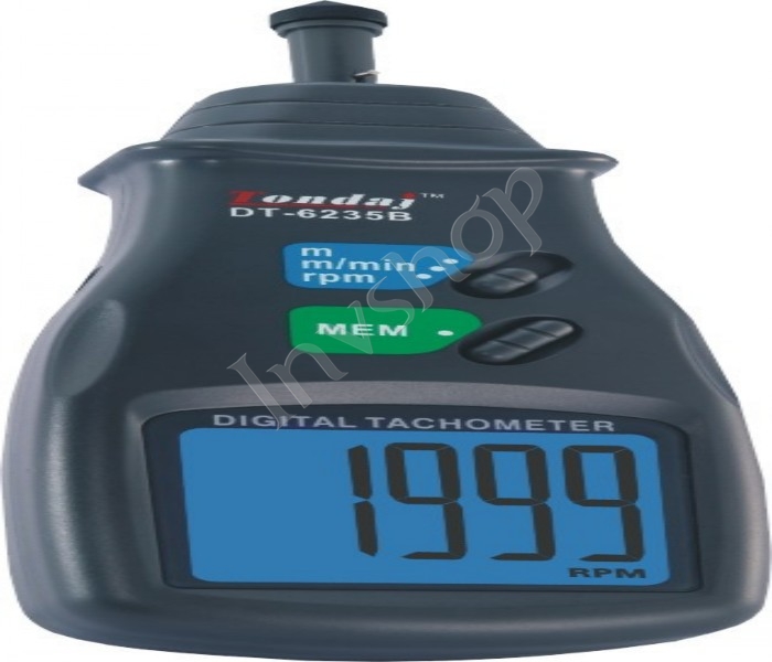 new DT6235B Digital Contact Tachometer RPM Meter Surface Speed