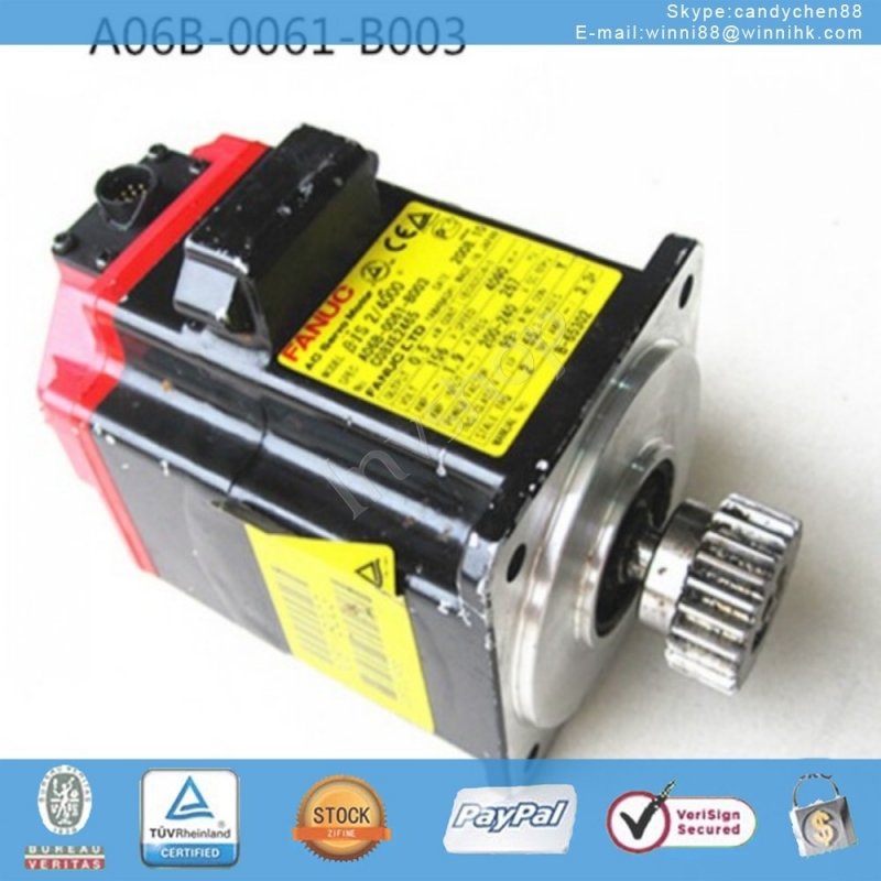 fanuc a06b-0061-b003 servomotor eingesetzt fÃ¼r 60 tage garantie
