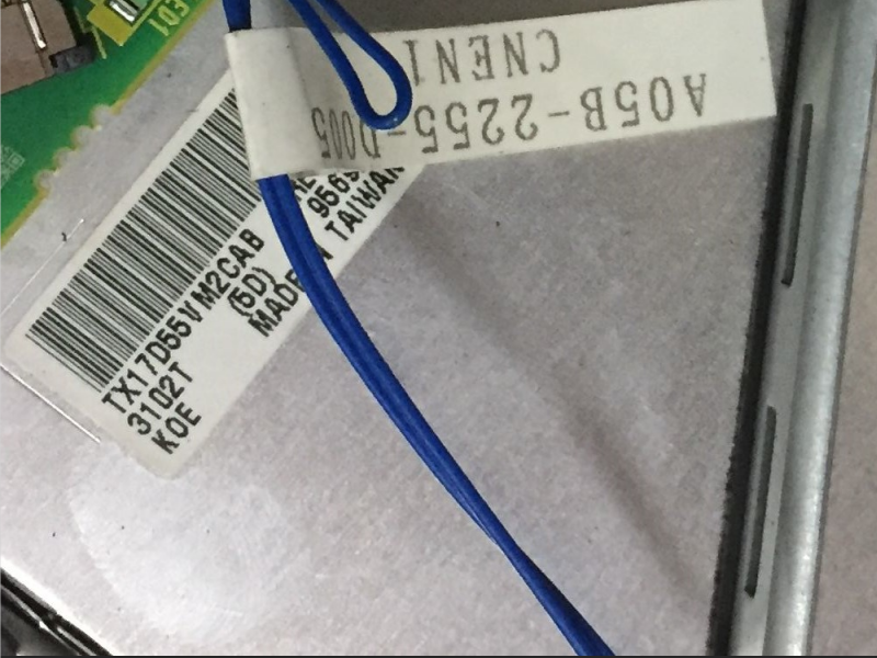 TX17D55VM2CAB LCD MONITOR FOR YASKAWA welding operation LCD PANEL