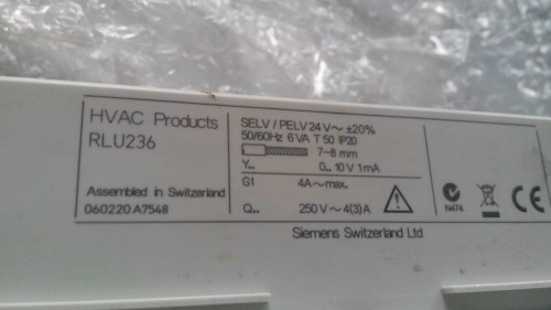 rlu236 siemens kontrolle verwendet