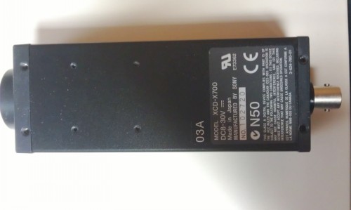 Camera Tested Sony XCD-X700 Used Digital Interface
