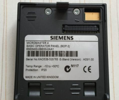 BOP Siemens 6SE6400-0BE00-0AA1 NEW Micromaster