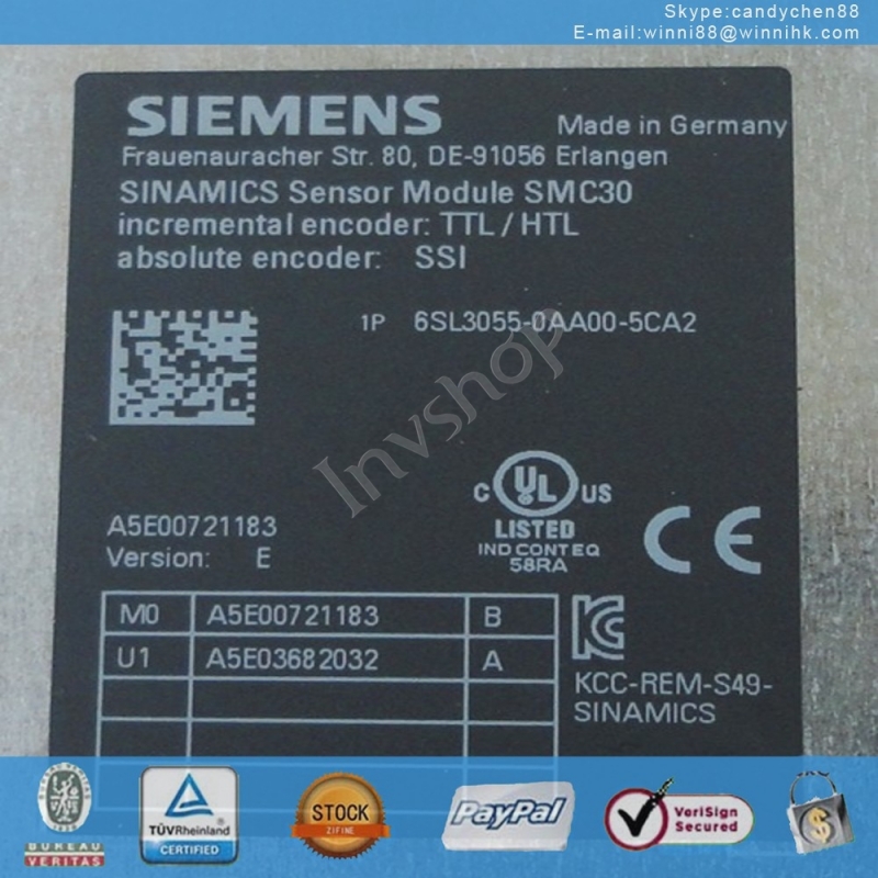 60 tage 6sl3055-0aa00-5ca2 neue garantie fÃ¼r siemens