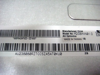 M238HVN01.0 AUO 23.8 Zoll 1920*1080 LCD PANEL