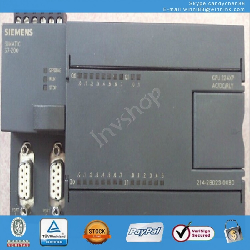 for Siemens PLC S7-200 New CPU224XP 60 days warranty