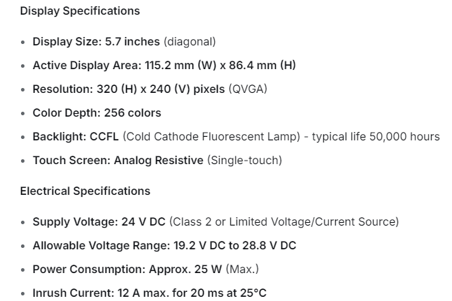 XBT0T5220 Touch screen panel 10.4inch XBTOT5220