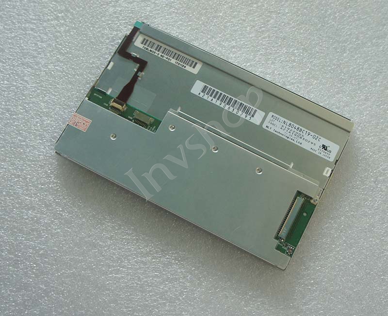 NL8048BC19-02C NEC 7 Inch LCD Panel Screen