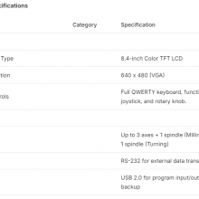 LCD Display for 808D 6FC5370-1AT03-0CA0 Siemens system