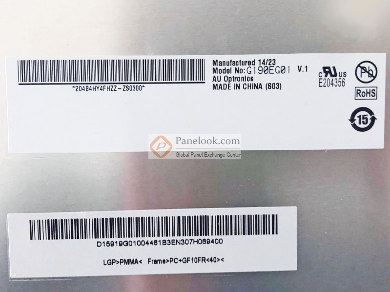 G190EG01 V.1 AUO 19