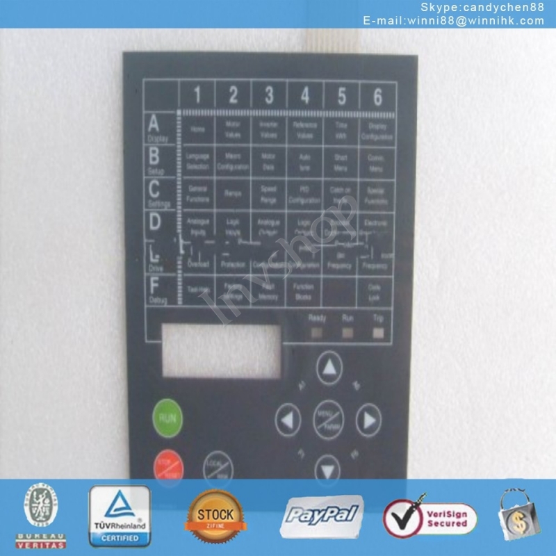 ATV68 Schneider Telemecanique Membrane Keypad