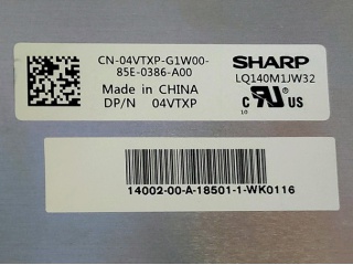 LQ140M1JW32 Sharp 14