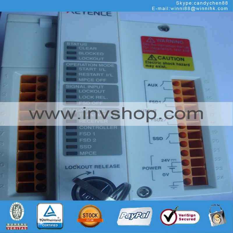 KEYENCE LIGHT CURTAIN CONTROLLER PJ-V90