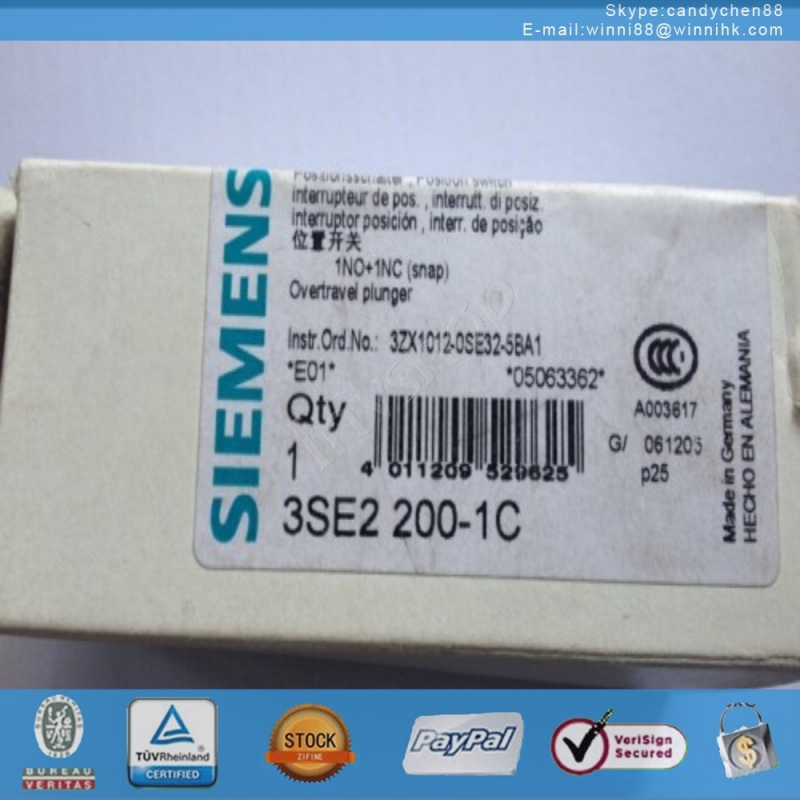 New 3SE2 200-1C Switch for SIEMENS 60 days warranty