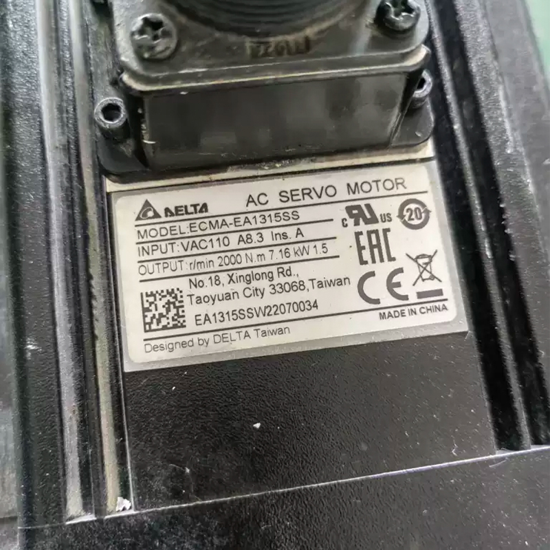 ECMA-EA1315SS Original Delta Servo Motor Highly Adaptive Quality Product