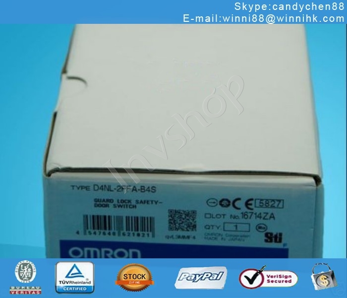 IN BOX Guard Door Switch OMRON D4NL-2FFA-B4S NEW Lock Safety