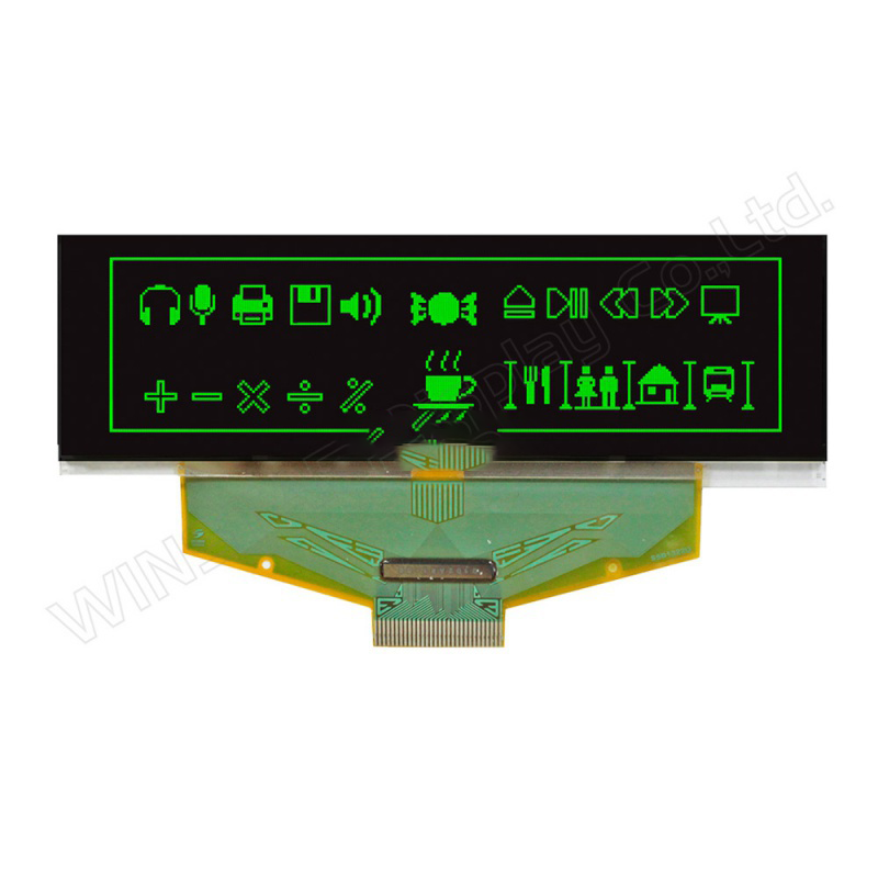 WEX025664BGPP3N00000 Winstar 3.1inch 256*64 OLED DISPLAY