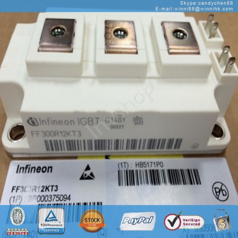 fÃ¼r eupec ff300r12kt3 igbt - neue infineon 60 tage garantie