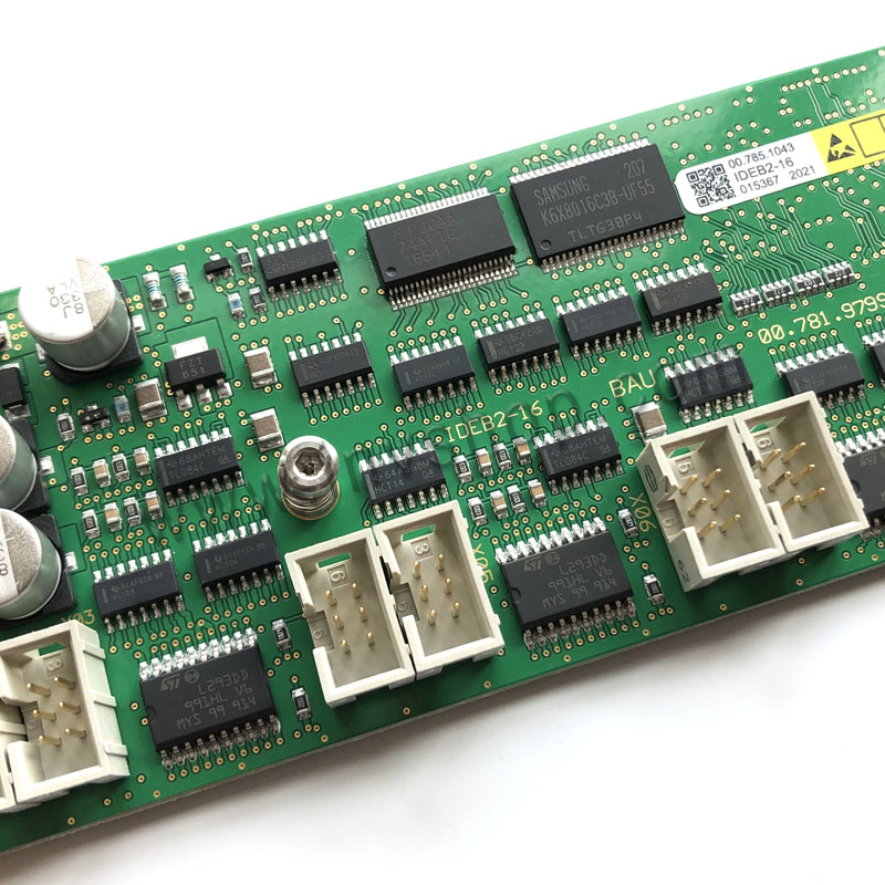 Heidelberg ink key circuit board IDCB2 ink control circuit board 00.779.2237 ink key board